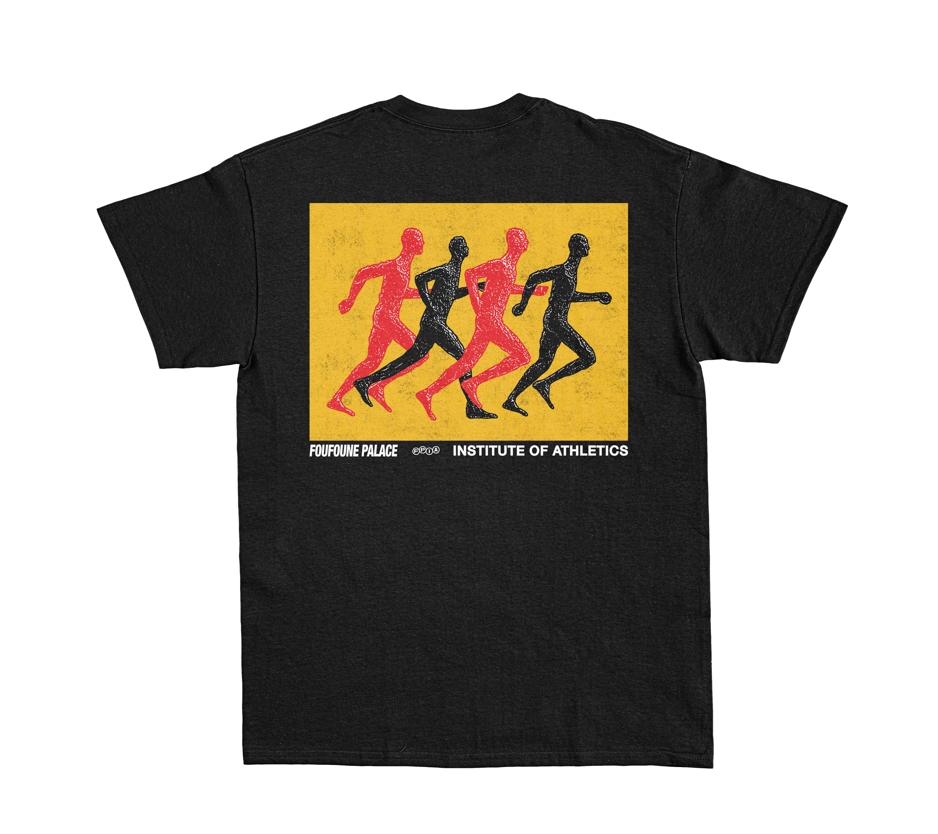 T-SHIRT "MARATHON" - NOIR