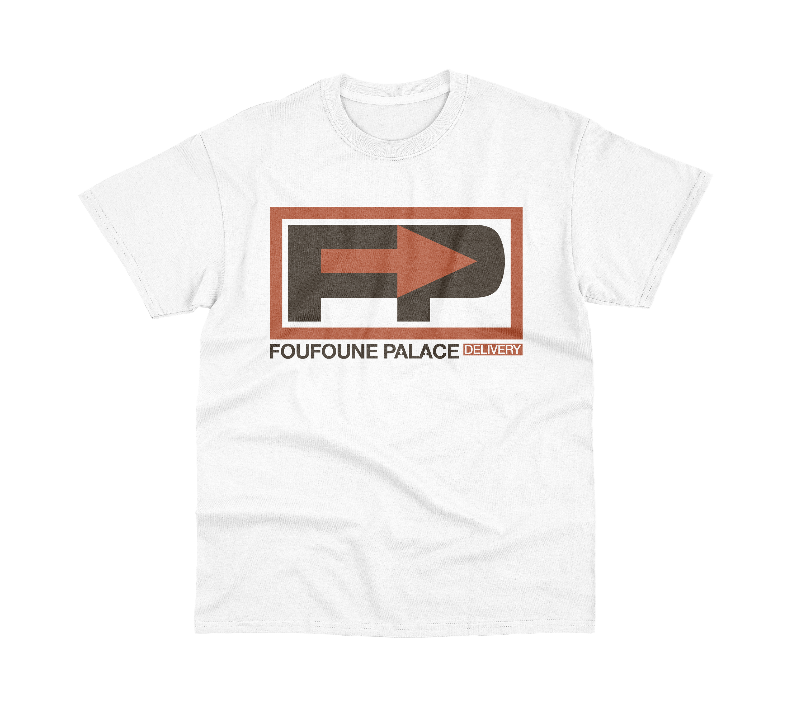 T-SHIRT "DELIVERY" - BLANC