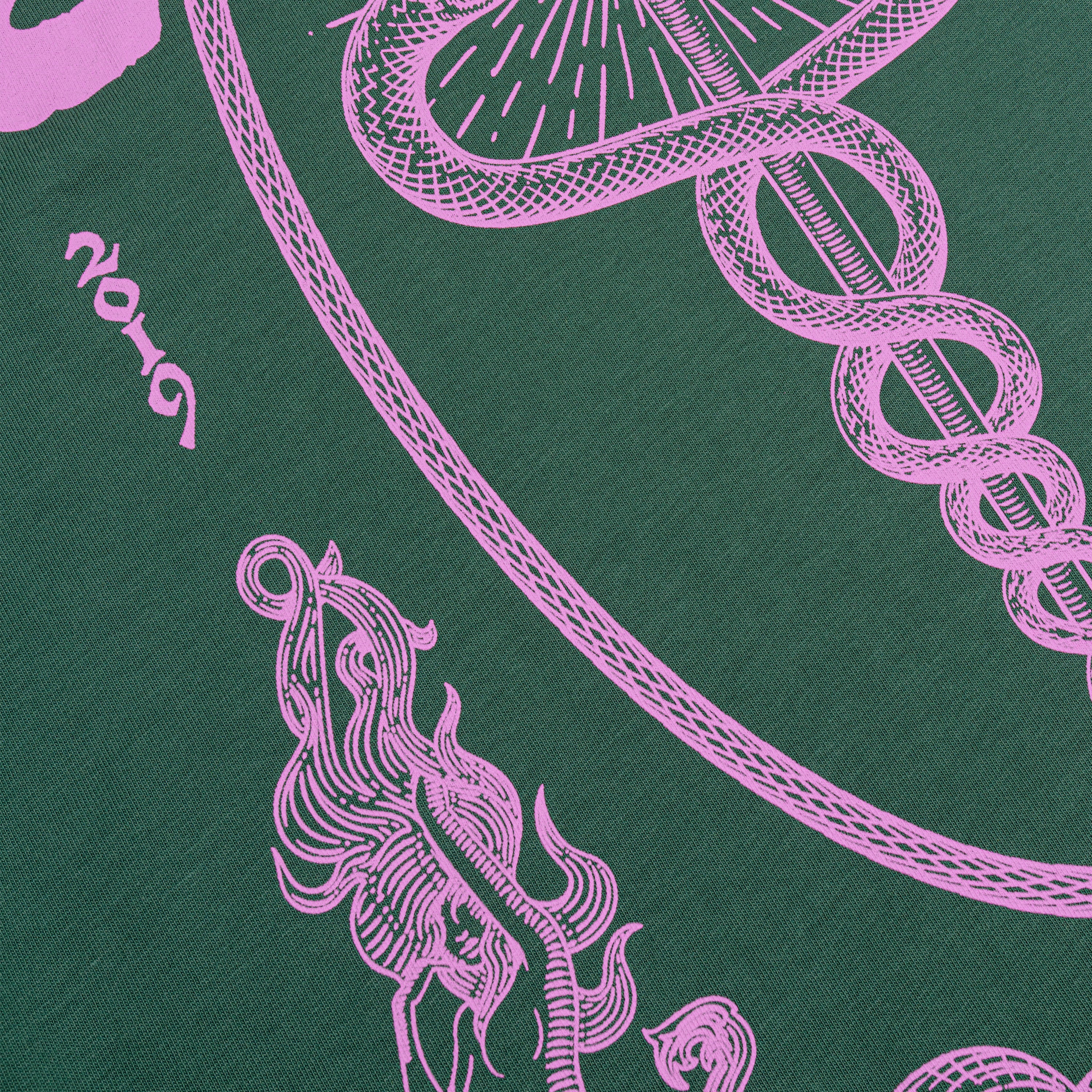 T-SHIRT "LA FAMILLE AVANT !" - VERT