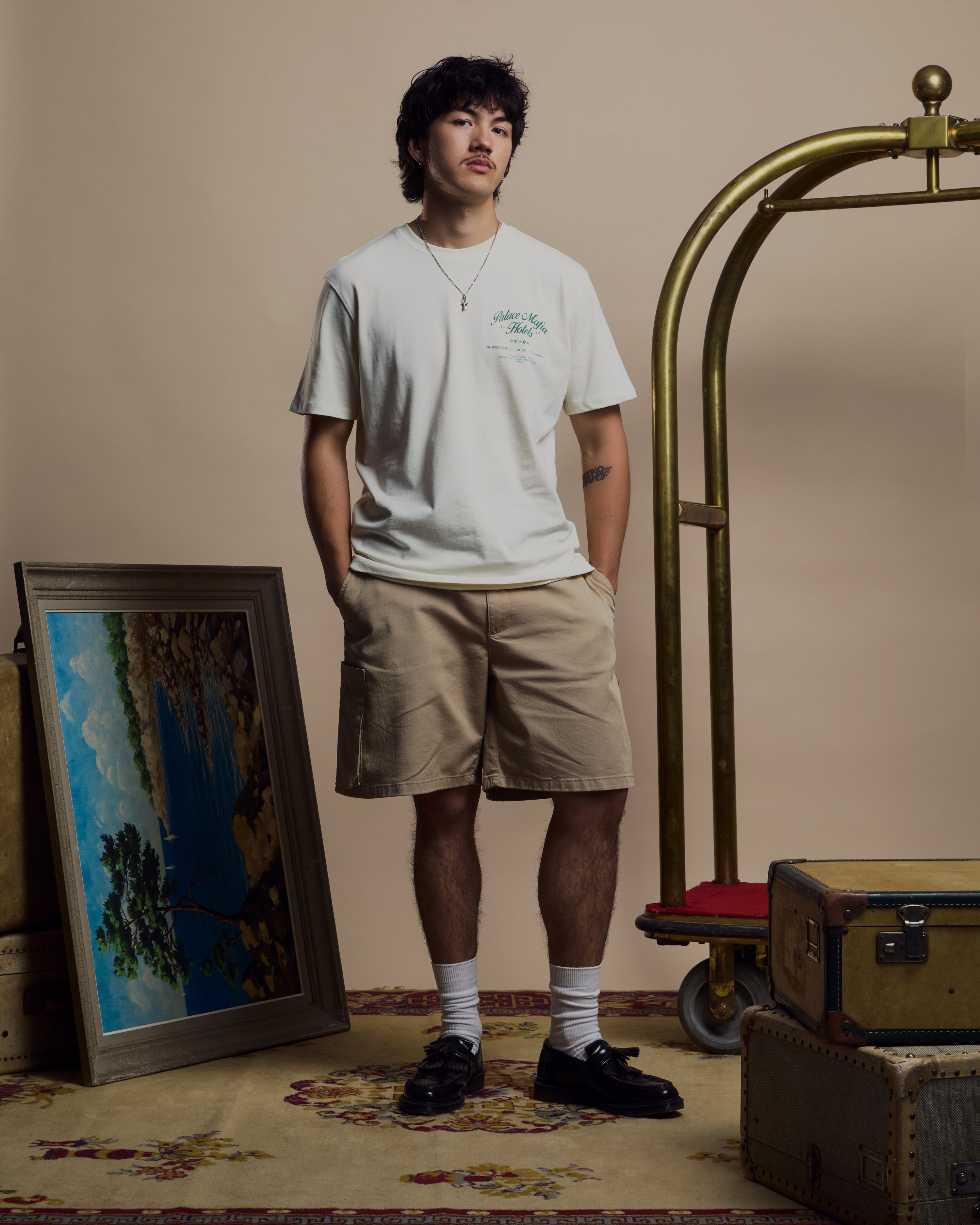 T-SHIRT PALACE MAFIA HOTELS "ILLUSTRATION"