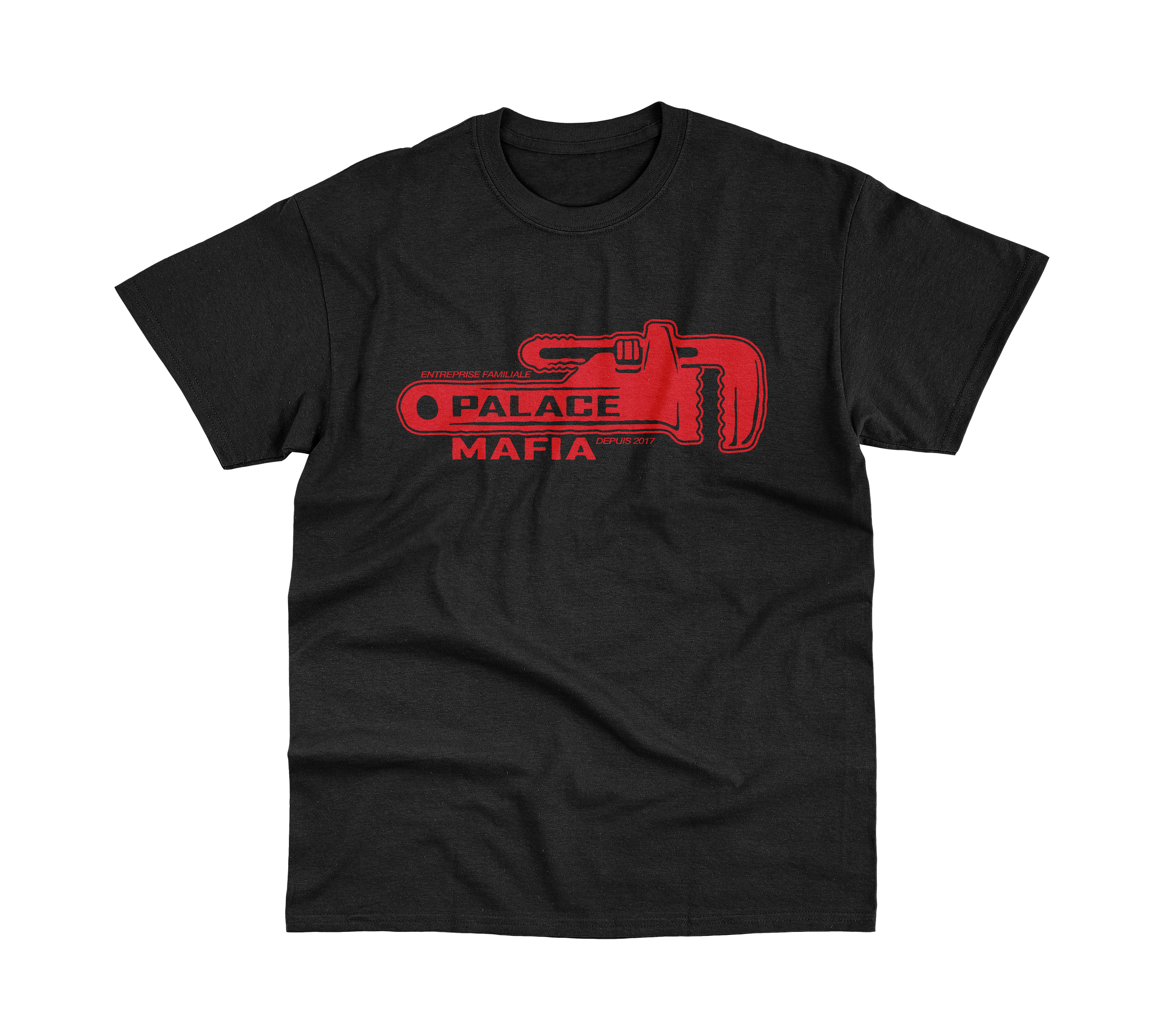 T-SHIRT "PALACE MAFIA SERVICES" - NOIR