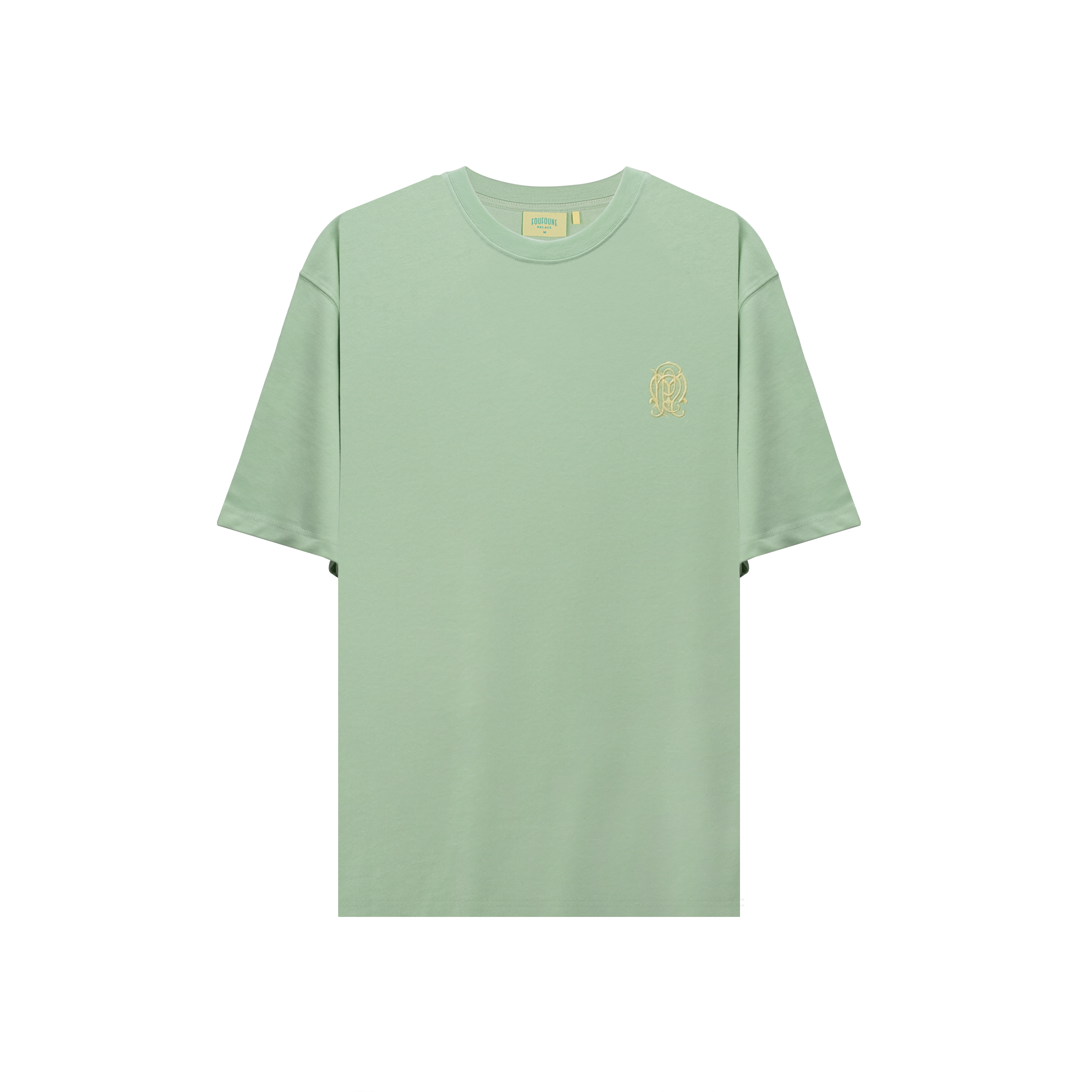 T-SHIRT PALACE MAFIA HOTELS "MONOGRAMME" - VERT