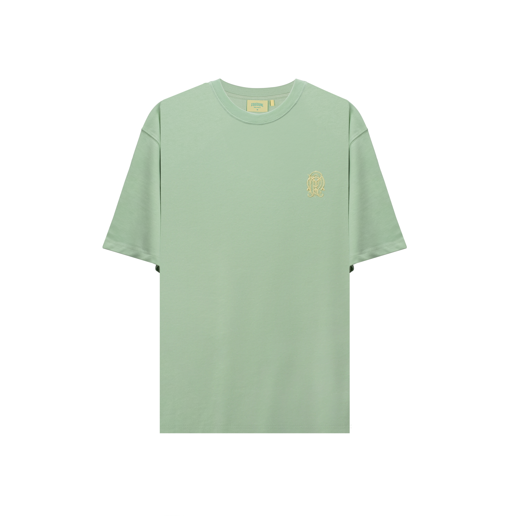 T-SHIRT PALACE MAFIA HOTELS "MONOGRAMME" - VERT