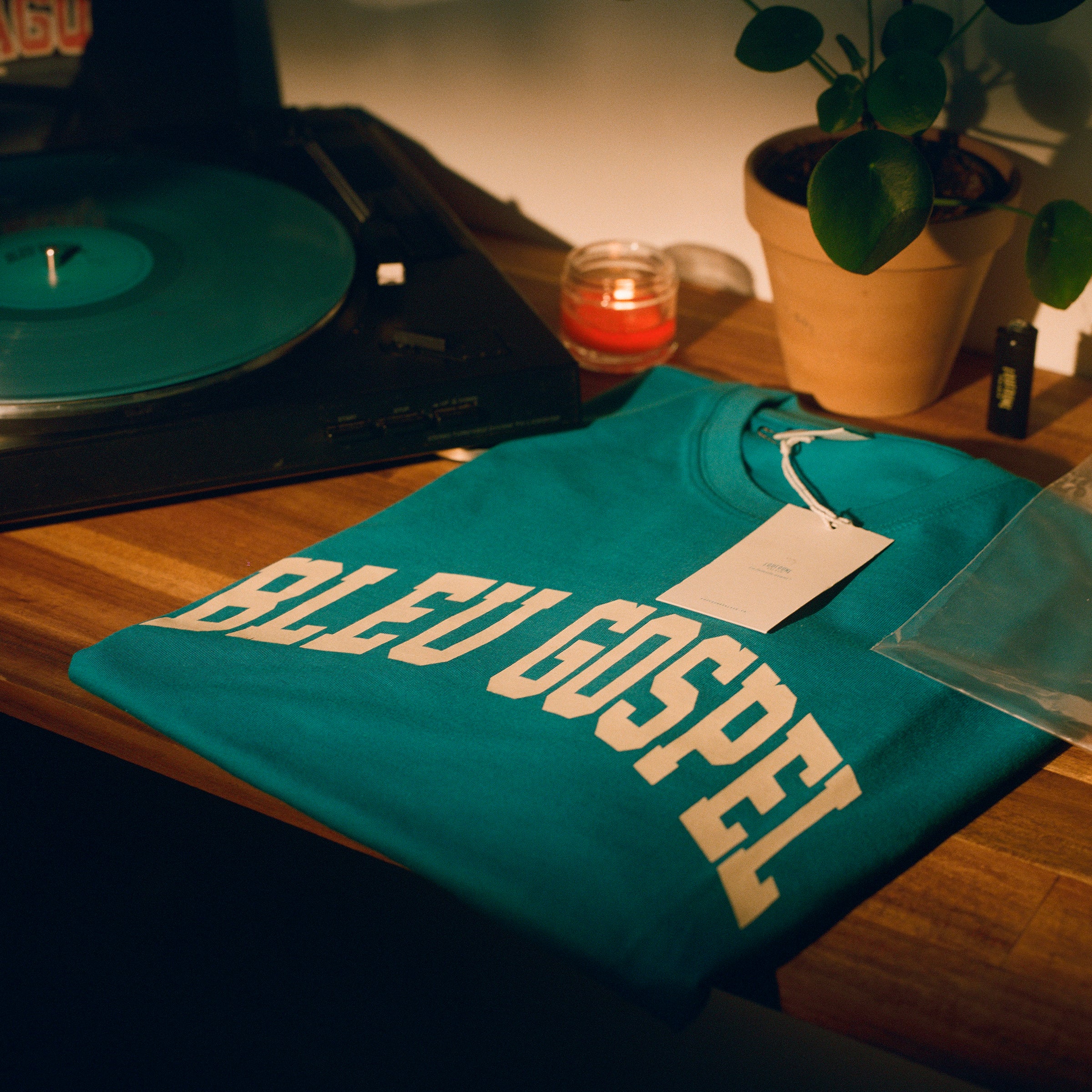 T-SHIRT "BLEU GOSPEL"