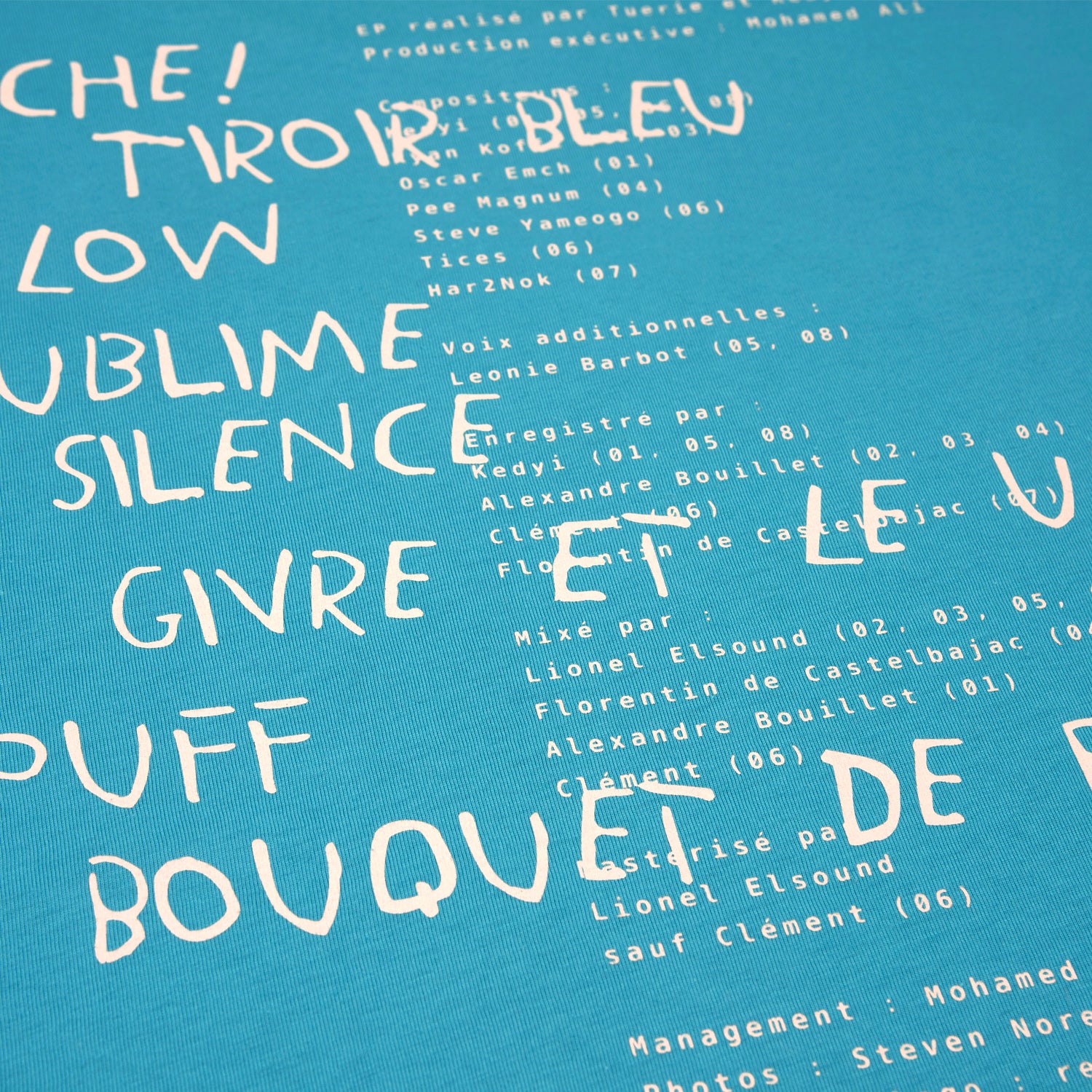 T-SHIRT "BLEU GOSPEL"